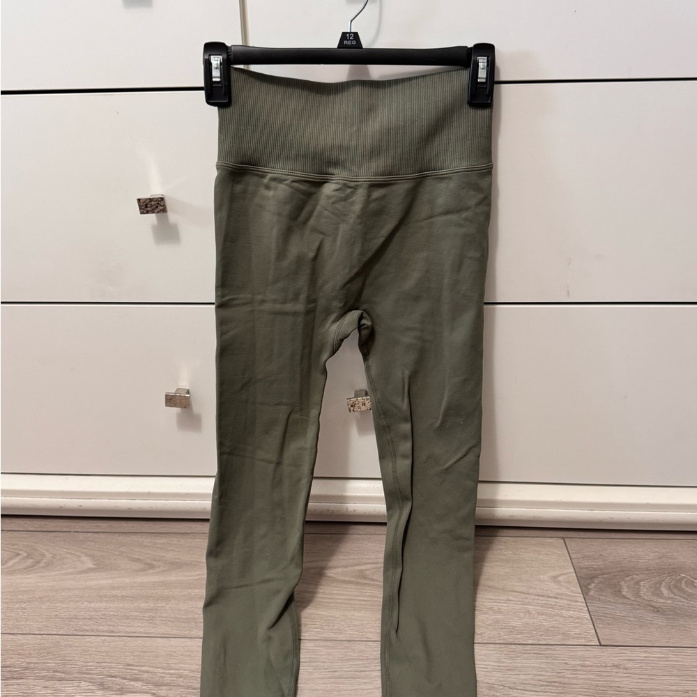 Olive Green Leggings